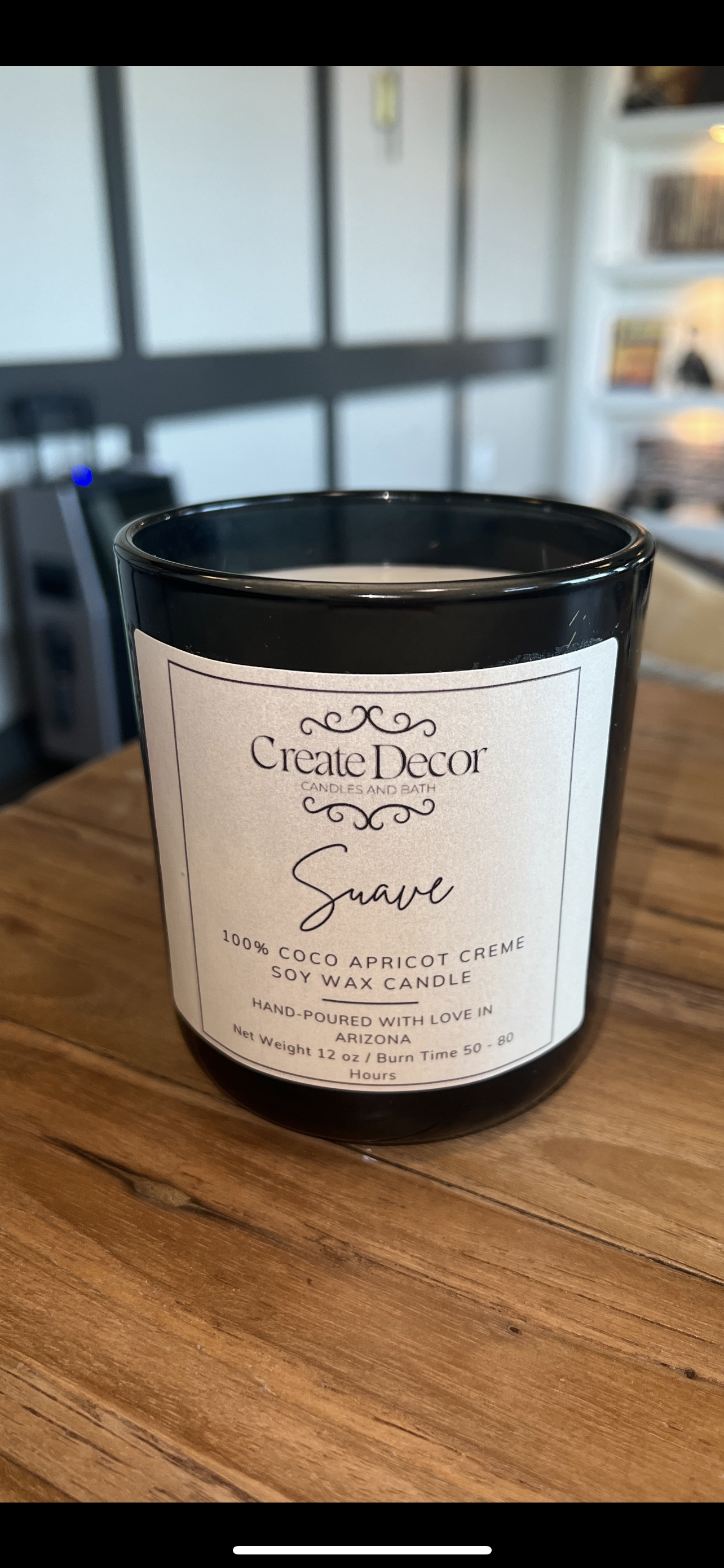 12oz - Suave Candle - Masculine & Sophisticated Scent